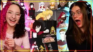 RWBY Evermorrow AU Episodes 1-4 REACTION & DISCUSSION!