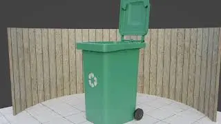 Wheelie bin