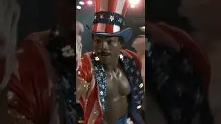 CARL WEATHERS tribute APOLLO CREED makes an entrance ROCKY 4 #movieclips #actor