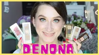 6 палеток Natasha Denona 🤪6 макияжей и свотчи
