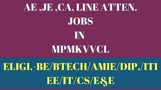 Recruitment Notification MPMKVVCL - 2017