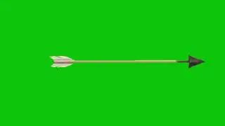 Straight Arrow Green Screen HD