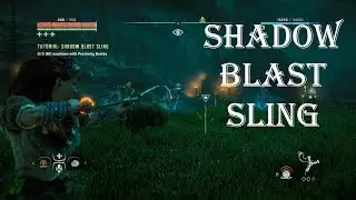Horizon: Zero Dawn: Tutorial - Shadow Blast Sling || Kill Machines With Proximity Bombs