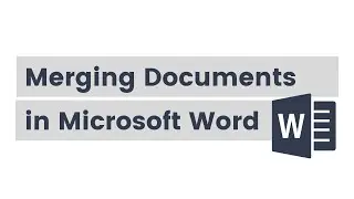 How to merge multiple versions in Microsoft Word