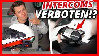 HANDS-FREE DEVICES ON MOTORCYCLE HELMETS FORBIDDEN!? ⛑️🚫 What you need to know about external int...