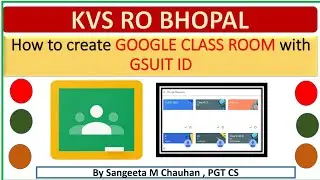 How to install Google classroom/How to create class using Gsuit id in mobile