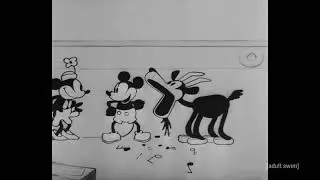 Steamboat Willie on Adult Swim (01/08/2024) (RARE)