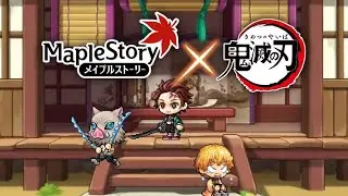 MapleStory X Demon Slayer: Kimetsu no Yaiba Crossover Event Announced!!