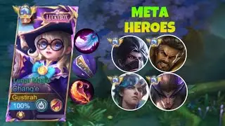 HARD GAME! GLOBAL CHANG’E vs TOP META HEROES IN RANKED GAME! CHANG’E BEST BUILD & EMBLEM 2024