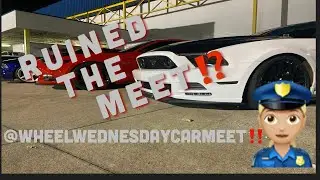 MUSTANGS CRASHED THE CARMEET ?! FT @WheelWednesdayCarMeet (MUST SEE THIS WAS EPIC)