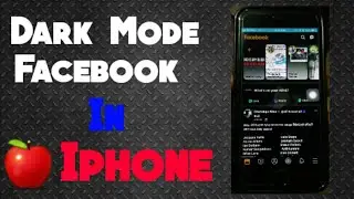 Facebook Dark Mode in Iphone-🇱🇰