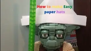 How to make a paper hat (Easy)