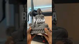 I 3d Print Buddha on my Elegoo Neptune 4 max #ender3upgrades #3dprinting #3dprinter #3dprint