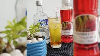 Summer Vodka Cocktail |Scotch Scentuary |Absolut |Smirnoff |Magic moments #vodka #cocktail #drink
