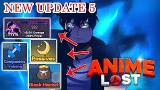 Anime Lost Simulator - Update 5 & Haki Secret & Passives & New Codes