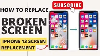 How To Replace Broken Screen On iPhone 13 very easily || iPhone 13 Screen Replacement
