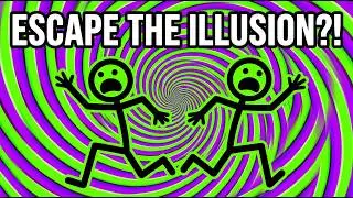 Can stick figures escape this DANGEROUS optical illusion?