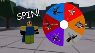 Roblox TSB, but a wheel decides my character?