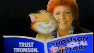 CILLA BLACK -THOMSON DIRECTORY AD
