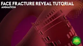 Tyflow Face Fracture Reveal Animation Tutorial | 3DsMax & Tyflow