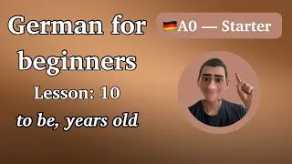German for beginners A0 - lesson 10