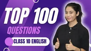 Class 10 English Important Questions | Boards 2024 | First Flight/Footprints | Class 10 English