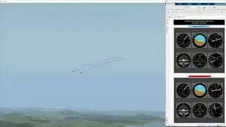 Formation flight visualization with X-Plane and Matlab/Simulink