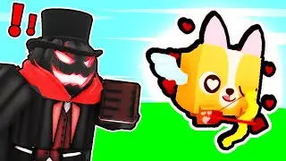 I Got HUGE CUPID CORGI in Pet Simulator X?!
