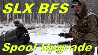 Shimano SLX BFS Spool Upgrade - Avail 21SLX15 Casting Review (BFS Trout Fishing)