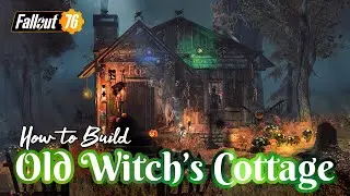 Old Witch's Cottage CAMP Showcase & How to Build 2x Speed Tutorial