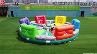 Hippo Chow Down Inflatable Game Hungry Hippo (6 person) Interactive Games T11-2002B
