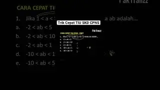 TIU SKD CPNS 2026 Question Leaks