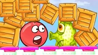Red BALL 5. Red Ball 5. [3] cartoon game for kids.