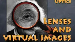 Optics - Lenses and virtual images explained