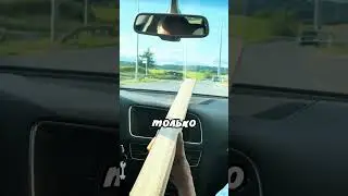 Случайно разбили лобовое стекло таксиста 😲