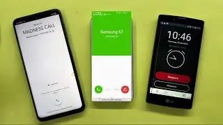 Incoming Call Alarm Clock Redmi Not 10pro vs Lenovo A2016a40 vs LG Magna