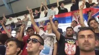 Како је дочекана химна Русије у Бару (15.06.2016)
