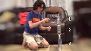 Water bottle flip trick shots 5 | Shotomatic