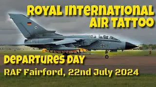 RIAT 2024 Departures Day Highlights (including U-2 arrival!) #riat2024 #airshow2024 #airtattoo