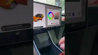 Тесла научилась менять цвет?! | Tesla Changing Color | Tesla Software Update 2022.4.5 FUN VIDEO