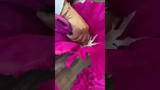 Flor de papel única