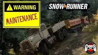 Snowrunner : Maintenance en cours ! Gameplay