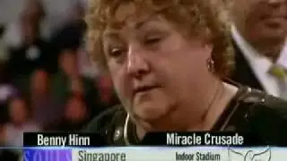 Healing of a paralitic woman - Benny Hinn