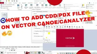 🤔🧿How to add CDD,PDX,ODX & MDX files on vector CANoe/CANalyzer | What is CDD/PDX/ODX files #howto