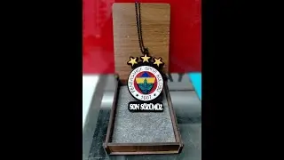 Lazer Kesim - fenerbahçe logolu ,oto dikiz ayna süsü