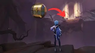 Luxurious chest near the door of khaenri'ah (guide to cross)
