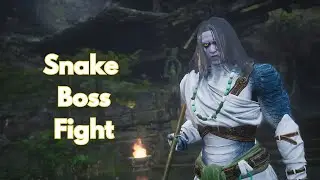 The Snake has been Defeated | White Clad Noble Boss Fight | Black Myth: Wukong | PS5 4K