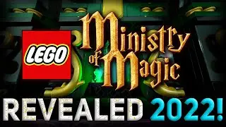 LEGO Harry Potter MINISTRY OF MAGIC Set REVEALED!!! (Detailed Analysis)
