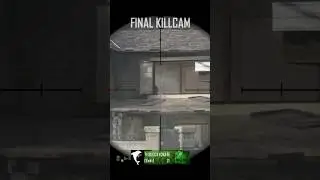 Got that Last Second Shot with Sniper Killcam #shorts