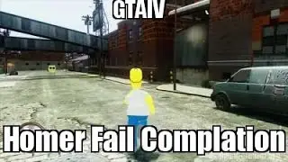 GTA IV- Fail Compilation - Homer Simpson